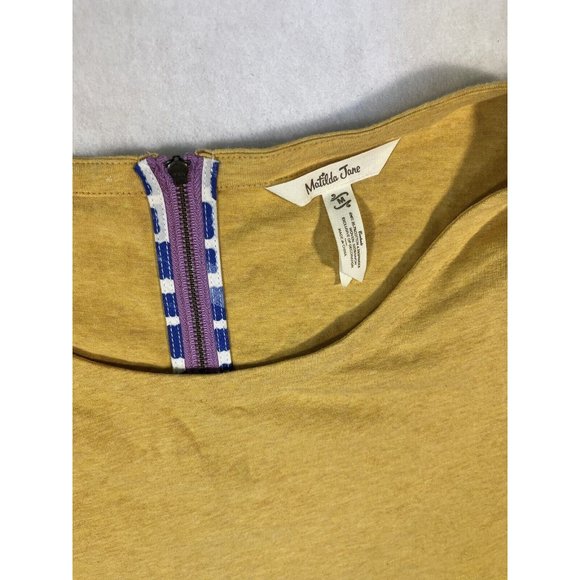 Matilda Jane Weekend Vibes Ruffled Top Womens Medium - Picture 5 of 7